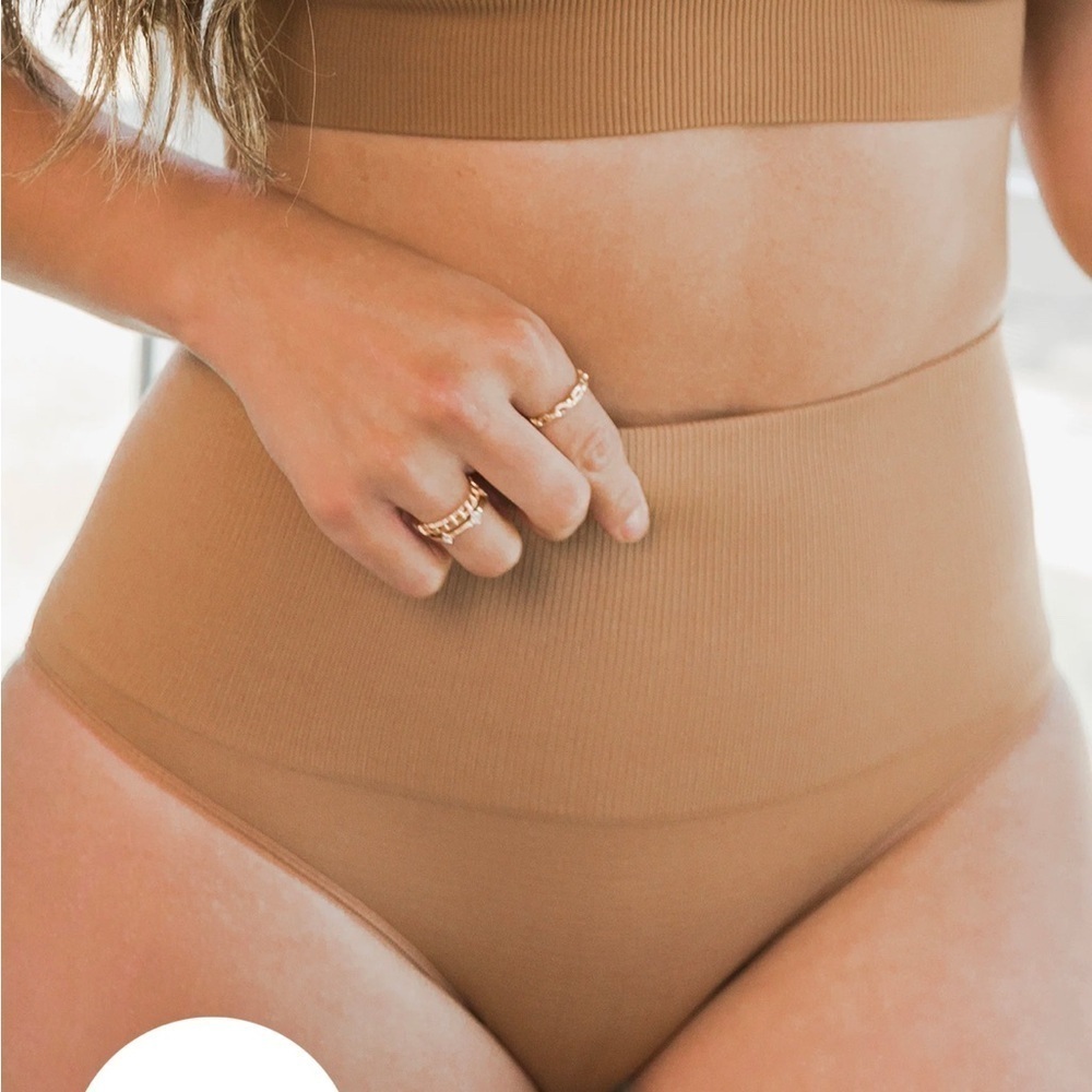 BLANQI Sz M Panty Hipster Compression in Espresso NEW WITH TAG